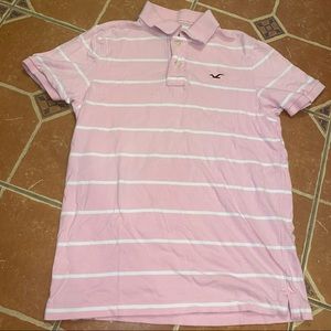 Pink Hollister Polo READ DESCRIPTION.